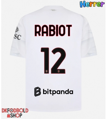 AC Milan Adrien Rabiot #12 Udebanetrøje 2026-27 Kort ærmer AC Milan Adrien Rabiot #12 Udebanetrøje 2026-27 Kort ærmer
